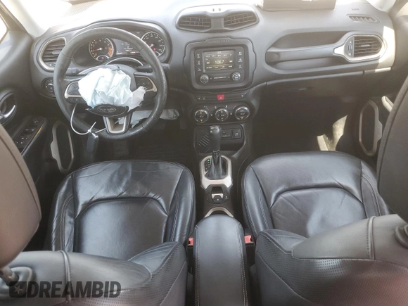 2017 Jeep Renegade Limited with VIN ZACCJADB2HPE38679, listed as a Copart auction lot 57443765 with 190,674 mi miles and Salvage title. Bid and sale history available at DreamBid. Image 8.