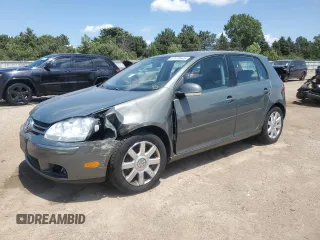 2007 Volkswagen Rabbit with VIN WVWCR91K67W102577, listed as a Copart auction lot 61670645 with 179,985 mi miles and Salvage title. Bid and sale history available at DreamBid. Image 1.