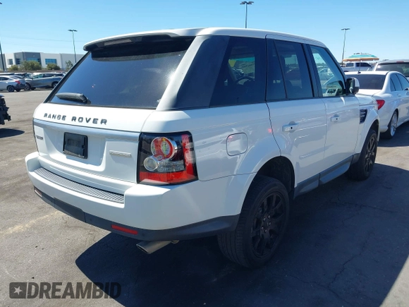 2012 Land Rover Range Rover Sport SC with VIN SALSH2E45CA746055, listed as a IAAI auction lot 41864946 with 101,373 mi miles. Bid and sale history available at carsss.com. Image 4.