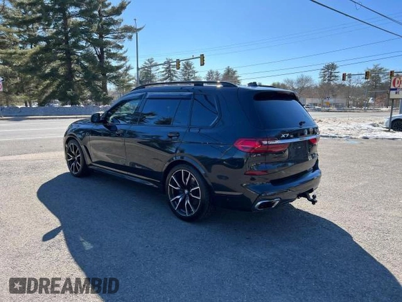 2019 BMW X7 xDrive50i z VIN 5UXCX4C53KLB39548, wystawiony jako Copart lot #54152375 z przebiegiem 159 191 mil mil oraz Czysty tytuł • Clean title. Historia ofert i sprzedaży dostępna na DreamBid. Obrazek 3.
