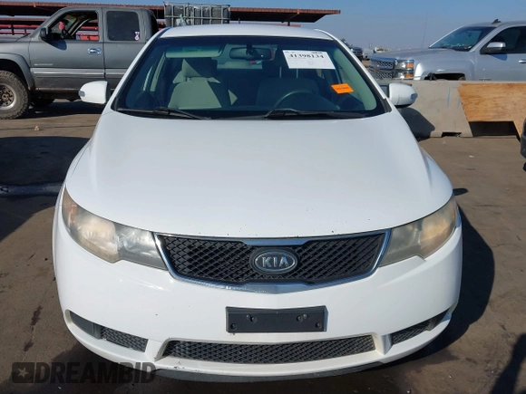 2010 Kia Forte EX with VIN KNAFU4A27A5310573, listed as a IAAI auction lot 41398134 with 167,264 mi miles. Bid and sale history available at carsss.com. Image 12.
