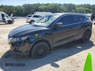 2020 Nissan Rogue S with VIN JN1BJ1CV5LW264337, listed as a Copart auction lot 55418295 with 147,687 mi miles and Salvage title. Bid and sale history available at DreamBid. Image 1.