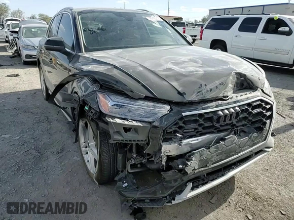 2024 Audi Q5 S line Premium with VIN WA1G2AFY2R2079310, listed as a Copart auction lot 56993615 with 4,484 mi miles and Salvage title. Bid and sale history available at DreamBid. Image 14.