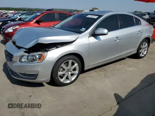 2016 Volvo S60 T5 Drive-E Premier with VIN YV126MFK0G2403881, listed as a Copart auction lot 61742813 with 183,290 mi miles. Bid and sale history available at carsss.com. Image 1.