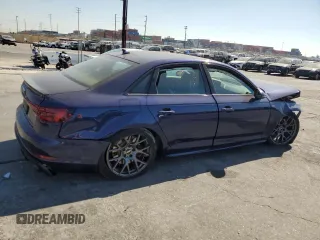 2018 Audi S4 Premium Plus with VIN WAUB4AF47JA145008, listed as a Copart auction lot 76838024 with 64,701 mi miles and Salvage Title. Bid and sale history available at carsss.com. Image 3.