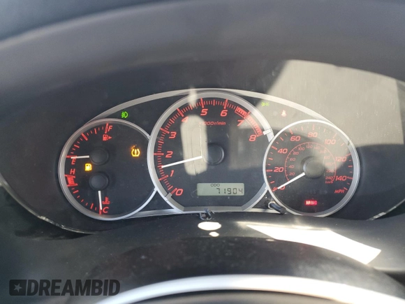 2014 Subaru WRX WRX with VIN JF1GV7E67EG013841, listed as a Copart auction lot 60564735 with 71,904 mi miles and Salvage title. Bid and sale history available at DreamBid. Image 9.