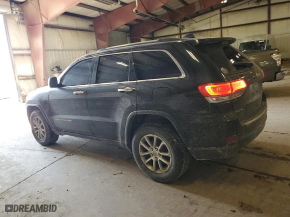 2015 Jeep Grand Cherokee Limited with VIN 1C4RJFBG1FC783290, listed as a Copart auction lot 46331915 with 161,405 mi miles and Salvage Title. Bid and sale history available at carsss.com. Image 2.