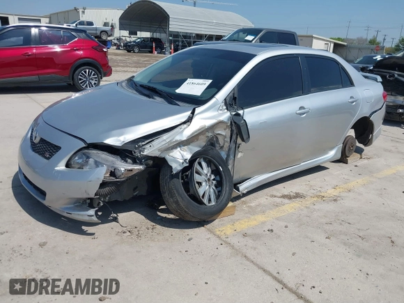 2009 Toyota Corolla with VIN 1NXBU40E39Z102927, listed as a IAAI auction lot 41864609 with 82,840 mi miles. Bid and sale history available at carsss.com. Image 17.