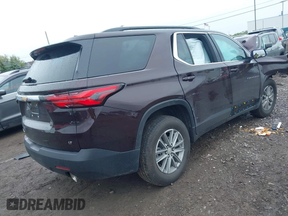 2023 Chevrolet Traverse LT Cloth with VIN 1GNEVGKW8PJ269022, listed as a IAAI auction lot 42361805 with 16,095 mi miles and . Bid and sale history available at DreamBid. Image 4.