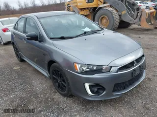 2017 Mitsubishi Lancer ES with VIN JA32U2FU6HU010683, listed as a IAAI auction lot 41866645 with 83,439 mi miles. Bid and sale history available at carsss.com. Image 1.