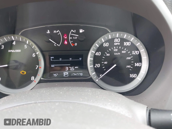 2013 Nissan Sentra S with VIN 3N1AB7AP9DL746946, listed as a IAAI auction lot 41897708 with 174,779 mi miles and . Bid and sale history available at DreamBid. Image 7.