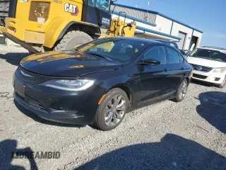 2016 Chrysler 200 S with VIN 1C3CCCBG1GN193020, listed as a Copart auction lot 43348865 with 137,321 mi miles and Salvage Title. Bid and sale history available at carsss.com. Image 1.