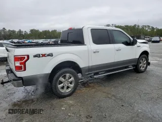 2018 Ford F-150 XL with VIN 1FTEW1EP3JFD25837, listed as a Copart auction lot 48391955 with 120,636 mi miles and Salvage Title. Bid and sale history available at carsss.com. Image 3.