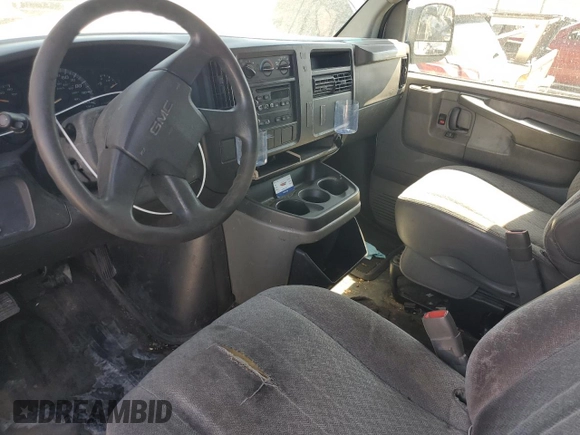 2006 Chevrolet Express Cargo Van with VIN 1GCGG25V161254426, listed as a Copart auction lot 71382854 with Not Provided miles and Salvage Title. Bid and sale history available at carsss.com. Image 8.