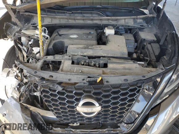 2023 Nissan Murano SL with VIN 5N1AZ2CJ5PC131102, listed as a Copart auction lot 49656345 with 52,949 mi miles and Non Repairable. Bid and sale history available at DreamBid. Image 11.