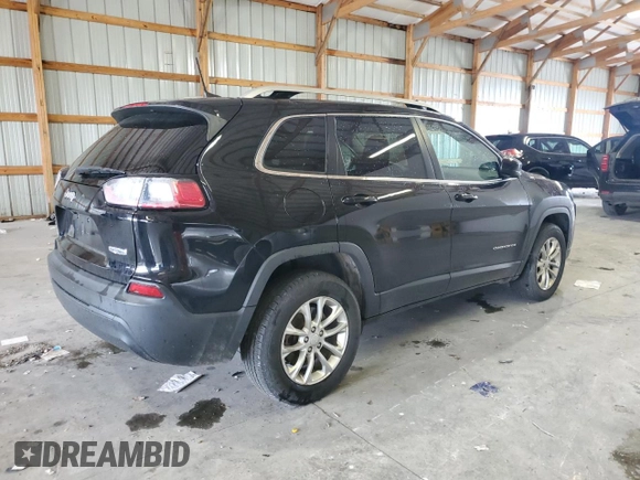 2019 Jeep Cherokee Latitude with VIN 1C4PJMCB4KD284230, listed as a Copart auction lot 57514745 with 107,478 mi miles and Salvage title. Bid and sale history available at DreamBid. Image 3.