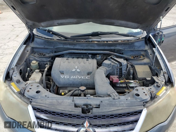 2007 Mitsubishi Outlander XLS with VIN JA4MT41X47Z009537, listed as a Copart auction lot 85265634 with 207,350 mi miles and Salvage Title. Bid and sale history available at carsss.com. Image 11.
