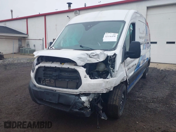 2019 Ford Transit with VIN 1FTYR2CM8KKA85504, listed as a IAAI auction lot 42236458 with Not Provided miles and . Bid and sale history available at DreamBid. Image 6.