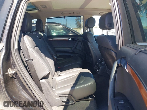 2014 Audi Q7 Premium Plus with VIN WA1LGAFEXED014547, listed as a IAAI auction lot 42639055 with 158,057 mi miles and . Bid and sale history available at DreamBid. Image 8.