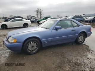 1997 Mercedes-Benz SL-Class with VIN WDBFA63F4VF153462, listed as a Copart auction lot 85346714 with 79,674 mi miles and Clean Title. Bid and sale history available at carsss.com. Image 1.