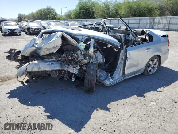 2011 Volkswagen Jetta TDI with VIN 3VWLL7AJ0BM019634, listed as a Copart auction lot 59532754 with Not provided miles and Salvage title. Bid and sale history available at DreamBid. Image 1.