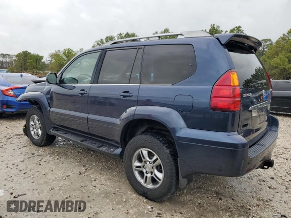 2005 Lexus GX 470 with VIN JTJBT20X450075992, listed as a Copart auction lot 44997025 with 232,238 mi miles and Non Repairable. Bid and sale history available at DreamBid. Image 2.