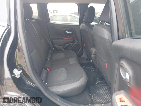 2019 Jeep Renegade Trailhawk with VIN ZACNJBC14KPK76923, listed as a IAAI auction lot 42129210 with 100,238 mi miles and . Bid and sale history available at DreamBid. Image 8.