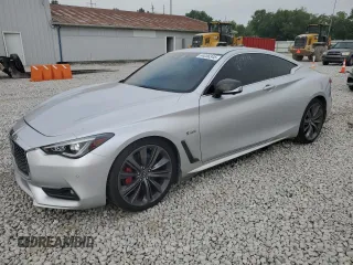 2018 Infiniti Q60 Red Sport 400 с VIN JN1FV7EL2JM630669, выставлен на аукционе Copart как лот 64056345 с пробегом 55 731 миль миль и Списание • Salvage title. История ставок и продаж доступна на DreamBid. Изображение 1.