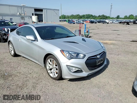 2013 Hyundai Genesis Coupe R-Spec with VIN KMHHU6KJ3DU112575, listed as a Copart auction lot 57287265 with 55,720 mi miles and Salvage title. Bid and sale history available at DreamBid. Image 13.