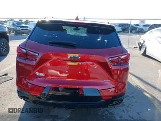 2022 Chevrolet Blazer RS with VIN 3GNKBERS9NS143962, listed as a IAAI auction lot 41347308 with 18,711 mi miles. Bid and sale history available at carsss.com. Image 16.