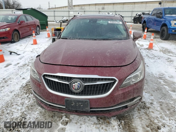 2017 Buick LaCrosse Premium with VIN 1G4ZS5SS2HU145229, listed as a Copart auction lot 45883705 with 146,008 mi miles and Salvage Title. Bid and sale history available at carsss.com. Image 5.