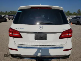 2017 Mercedes-Benz GLS 450 with VIN 4JGDF6EE2HA914145, listed as a Copart auction lot 66312074 with 83,223 mi miles and Salvage Title. Bid and sale history available at DreamBid. Image 6.
