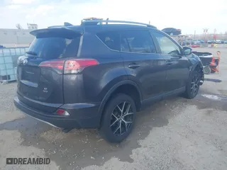 2017 Toyota RAV4 SE with VIN JTMJFREV5HJ704650, listed as a IAAI auction lot 41808708 with 53,637 mi miles. Bid and sale history available at carsss.com. Image 4.