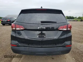 2023 Chevrolet Equinox LS with VIN 3GNAXSEG9PL153949, listed as a Copart auction lot 65366855 with 35,276 mi miles and Salvage title. Bid and sale history available at DreamBid. Image 6.
