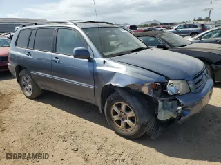 2007 Toyota Highlander w/3rd Row with VIN JTEEP21AX70211393, listed as a Copart auction lot 53232885 with 244,457 mi miles and Salvage Title. Bid and sale history available at carsss.com. Image 4.