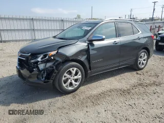 2020 Chevrolet Equinox Premier z VIN 3GNAXXEV7LS646153, wystawiony jako Copart lot #56375735 z przebiegiem 110 471 mil mil oraz Szkoda całkowita • Salvage title. Historia ofert i sprzedaży dostępna na DreamBid. Obrazek 1.