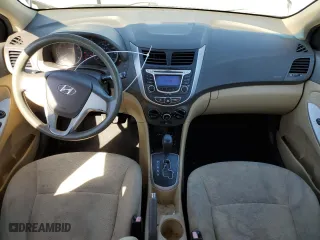 2013 Hyundai Accent GLS with VIN KMHCT4AE2DU348477, listed as a Copart auction lot 46368515 with 127,663 mi miles and Salvage Title. Bid and sale history available at carsss.com. Image 8.
