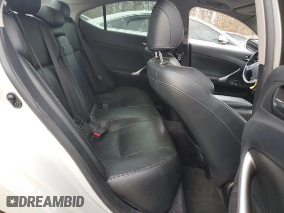 2011 Lexus IS 350 with VIN JTHBE5C2XB5027862, listed as a Copart auction lot 79698834 with 141,462 mi miles and Salvage Title. Bid and sale history available at carsss.com. Image 10.
