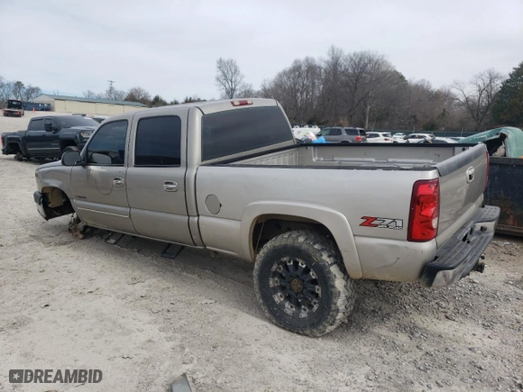 2003 Chevrolet Silverado 2500HD LS with VIN 1GCHK23163F153738, listed as a Copart auction lot 48056735 with 243,251 mi miles and Salvage Title. Bid and sale history available at carsss.com. Image 2.