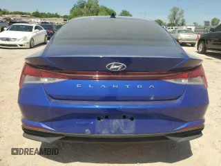 2023 Hyundai Elantra SEL with VIN KMHLS4AG6PU626354, listed as a Copart auction lot 52772775 with 48,737 mi miles and Salvage title. Bid and sale history available at DreamBid. Image 6.