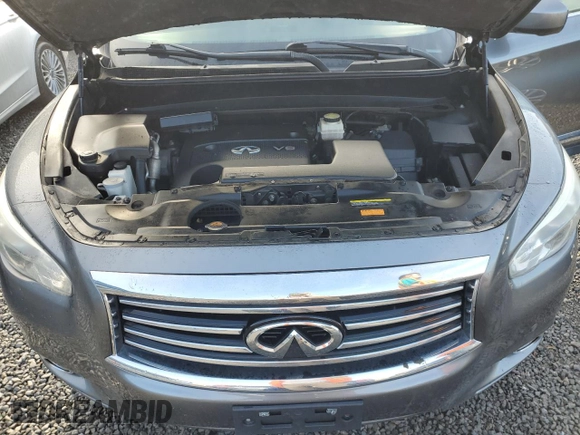 2015 Infiniti QX60 with VIN 5N1AL0MM3FC559487, listed as a Copart auction lot 56482765 with 140,735 mi miles and Salvage title. Bid and sale history available at DreamBid. Image 12.