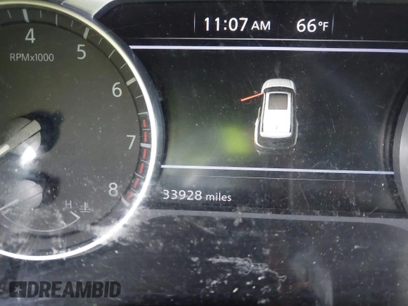 2023 Nissan Pathfinder Rock Creek with VIN 5N1DR3BD6PC258228, listed as a IAAI auction lot 42494821 with 33,928 mi miles and . Bid and sale history available at DreamBid. Image 15.