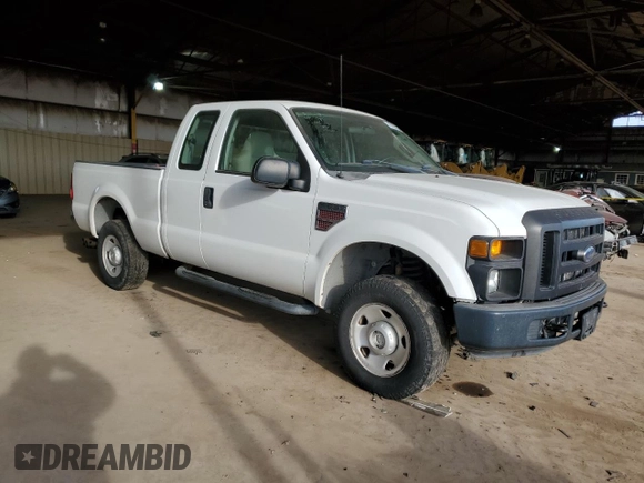 2008 Ford Super Duty F-250 SRW XL with VIN 1FTSX21R88EB07809, listed as a Copart auction lot 47093755 with 170,192 mi miles and Clean Title. Bid and sale history available at carsss.com. Image 4.