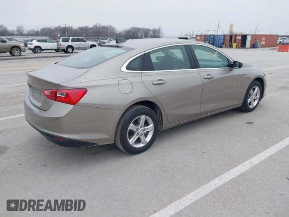 2024 Chevrolet Malibu LS with VIN 1G1ZB5ST5RF156320, listed as a IAAI auction lot 41074281 with 35,227 mi miles and . Bid and sale history available at DreamBid. Image 4.