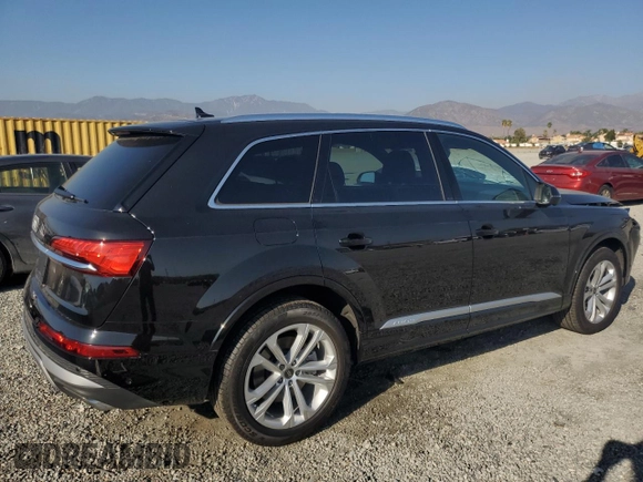2025 Audi Q7 Premium with VIN WA1ACBF71SD002437, listed as a Copart auction lot 73171104 with 5,934 mi miles and Salvage title. Bid and sale history available at DreamBid. Image 3.