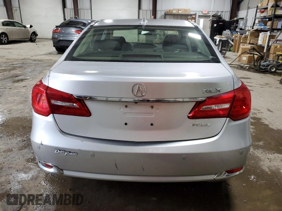 2014 Acura RLX Advance Pkg with VIN JH4KC1F99EC000921, listed as a Copart auction lot 80943004 with 149,250 mi miles and Salvage Title. Bid and sale history available at carsss.com. Image 6.