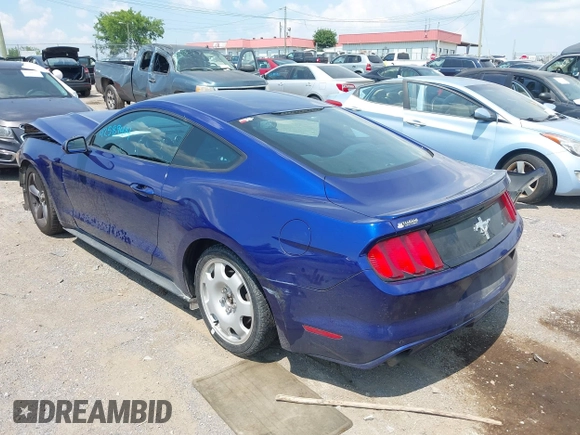 2015 Ford Mustang V6 with VIN 1FA6P8AM3F5317116, listed as a IAAI auction lot 42589414 with 129,321 mi miles and . Bid and sale history available at DreamBid. Image 3.