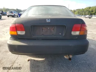 1998 Honda Civic LX with VIN 1HGEJ667XWL050908, listed as a Copart auction lot 73692984 with 230,311 mi miles and Clean Title. Bid and sale history available at carsss.com. Image 6.