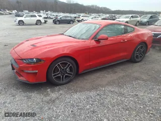 2020 Ford Mustang EcoBoost with VIN 1FA6P8TH2L5108672, listed as a IAAI auction lot 41633244 with 57,507 mi miles. Bid and sale history available at carsss.com. Image 17.