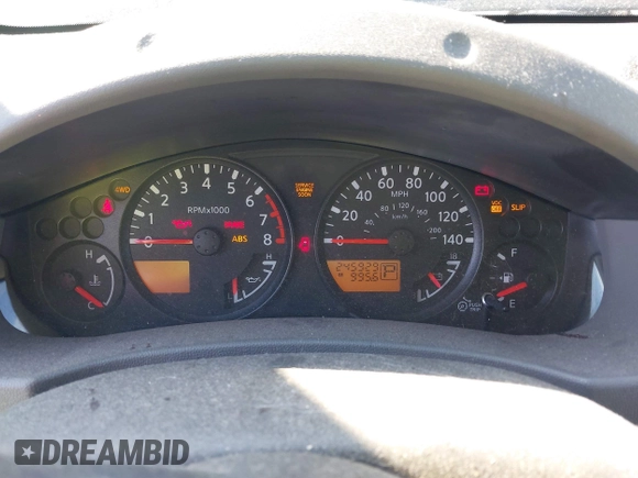 2008 Nissan Xterra S with VIN 5N1AN08W58C533465, listed as a IAAI auction lot 41902030 with 245,929 mi miles and . Bid and sale history available at DreamBid. Image 7.